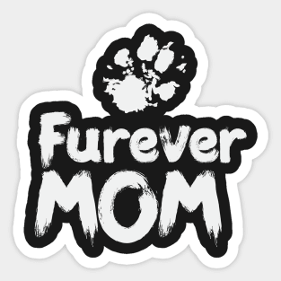 Furever Mom Sticker